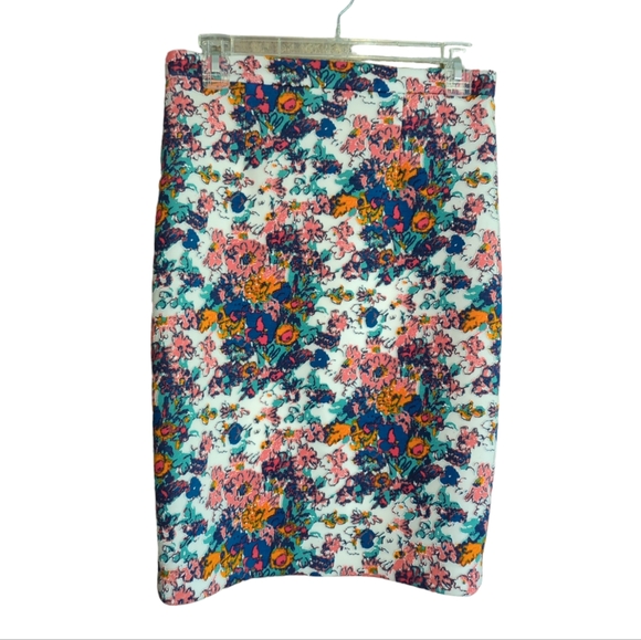 Anthropologie Plenty by Tracy Reese floral neoprene pencil skirt - Picture 1 of 14